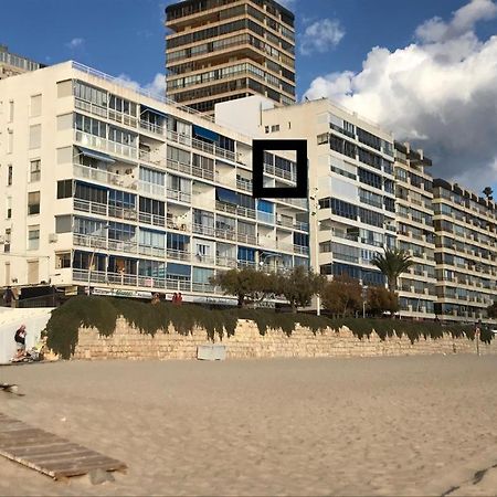 Los Fernandos, 1St Line Beachfront Poniente, 2 Bedroom Apartment Ocean Terrace Benidorm Dış mekan fotoğraf